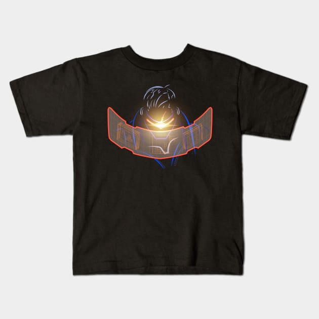 Tactical Visor Kids T-Shirt by tighttee